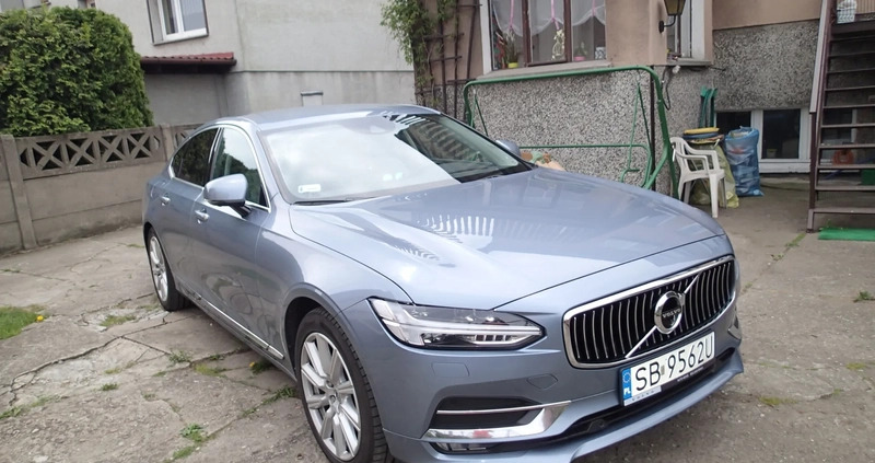 Volvo S90 cena 107000 przebieg: 197000, rok produkcji 2017 z Wrocław małe 191